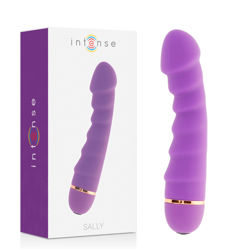 INTENSE - SALLY 20 VELOCIDADES SILICONE LILÁS - Sex Shop Sexy