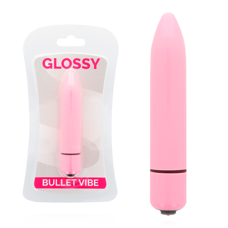 GLOSSY - THIN VIBRADOR ROSA - Sex Shop Sexy