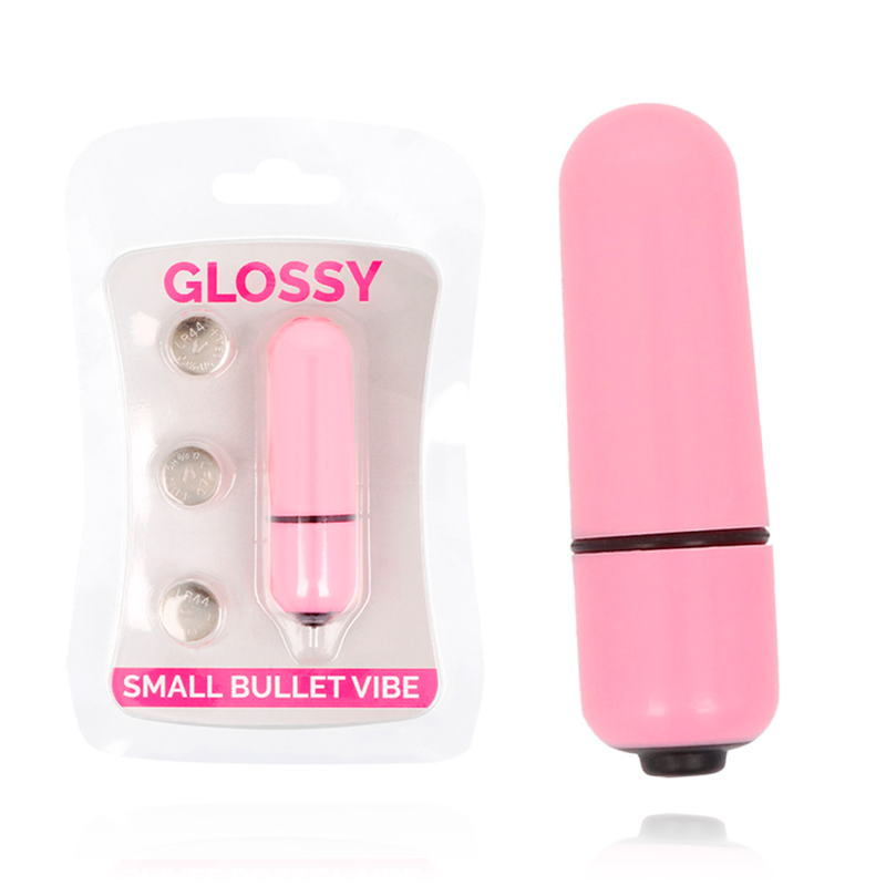 GLOSSY - SMALL BULLET VIBRADOR ROSA - Sex Shop Sexy