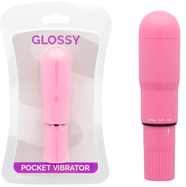 GLOSSY - POCKET VIBRADOR ROSA INTENSO - Sex Shop Sexy