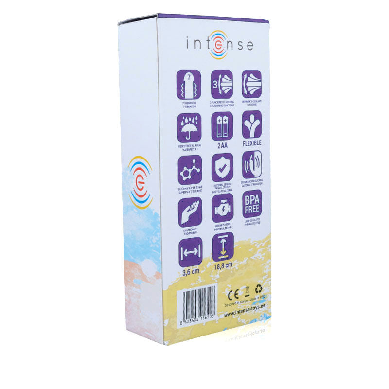 INTENSE - SUSY VIBRADOR OSCILANTE SILICONE COELHO LILÁS - Sex Shop Sexy