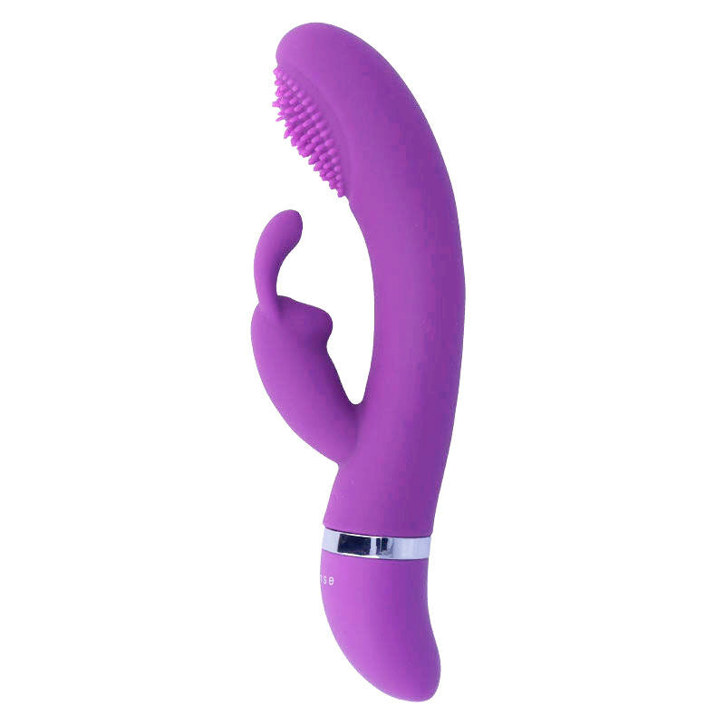 INTENSE - SUSY VIBRADOR OSCILANTE SILICONE COELHO LILÁS - Sex Shop Sexy