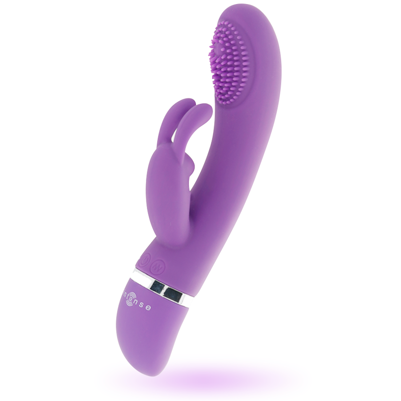 INTENSE - SUSY VIBRADOR OSCILANTE SILICONE COELHO LILÁS - Sex Shop Sexy