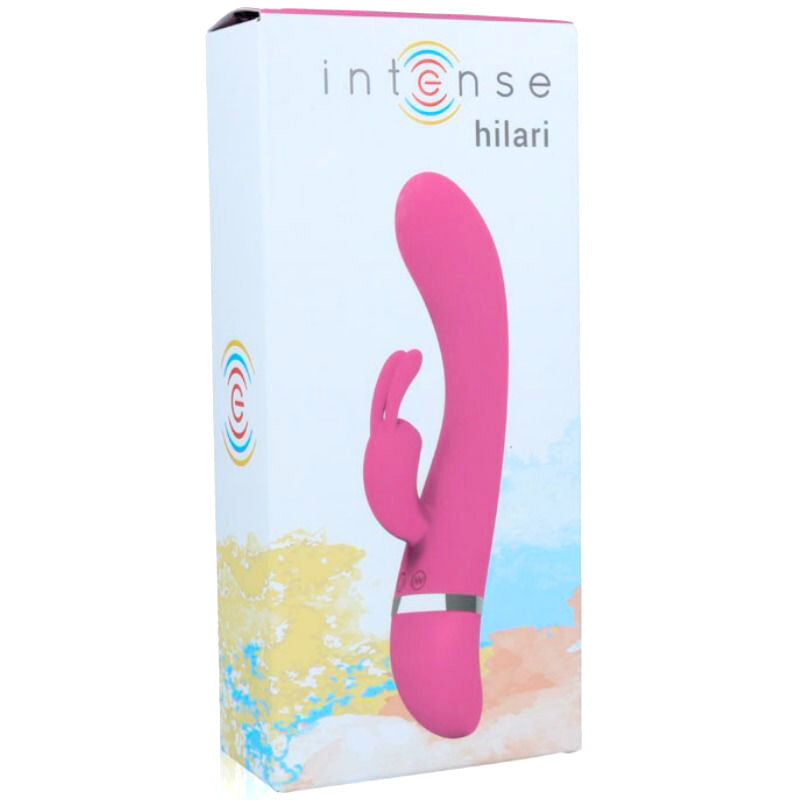 INTENSE - HILARI VIBRADOR ROSA SILICONE LUXE - Sex Shop Sexy