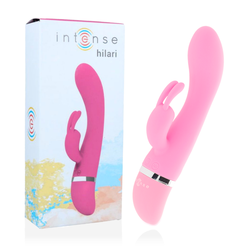 INTENSE - HILARI VIBRADOR ROSA SILICONE LUXE - Sex Shop Sexy