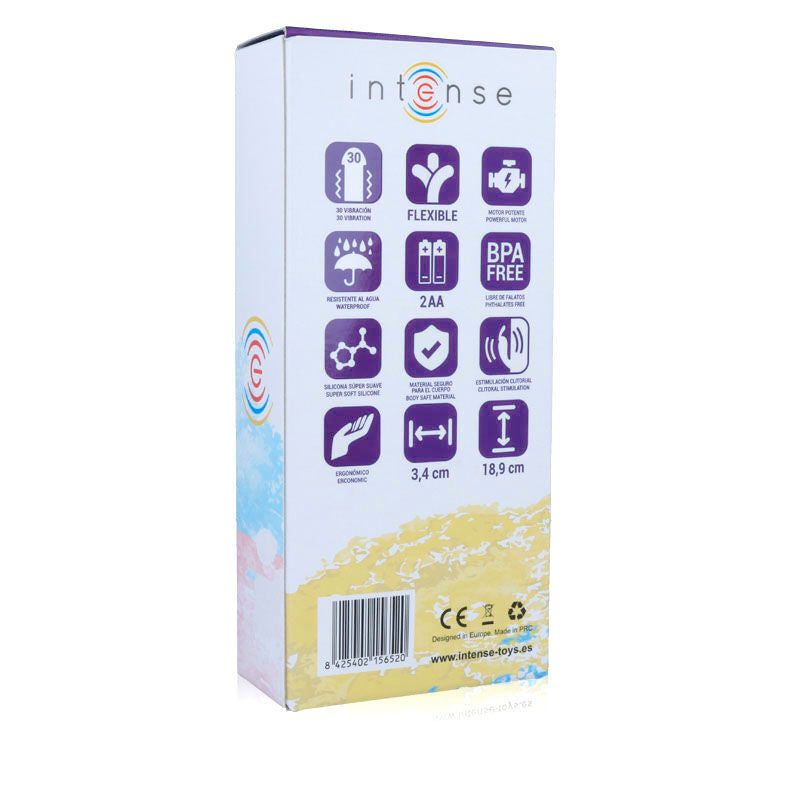 INTENSE - HILARI VIBRADOR LILÁS SILICONE LUXE - Sex Shop Sexy