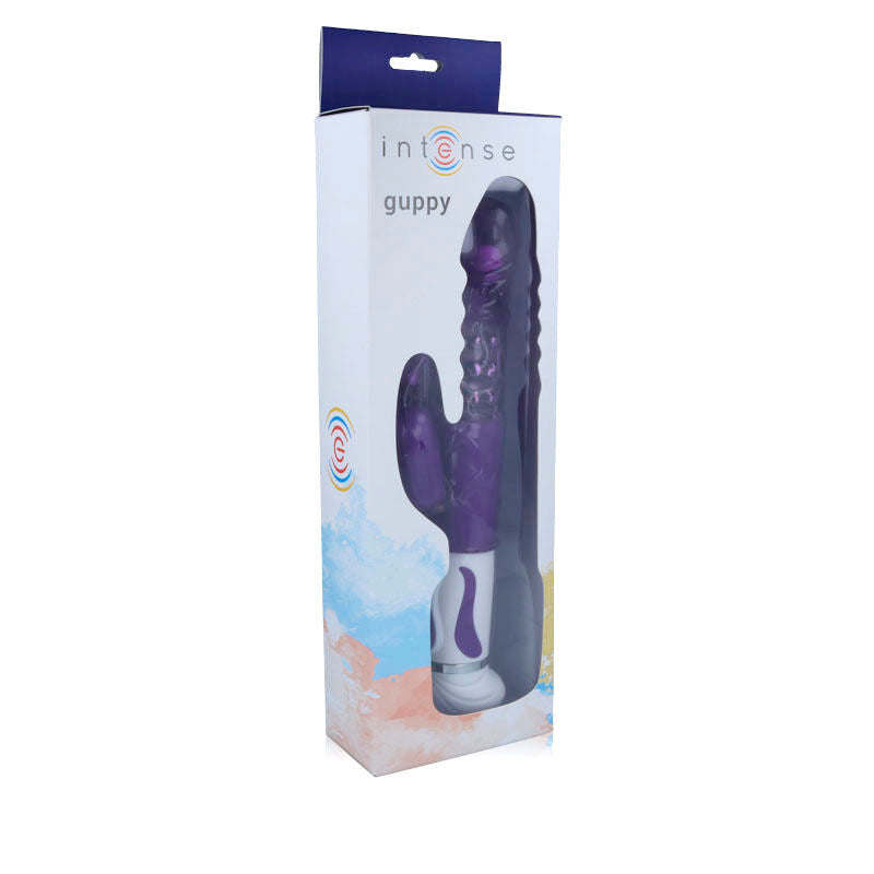 INTENSE - GUPPY VIBRADOR ROTATIVO LILÁS - Sex Shop Sexy