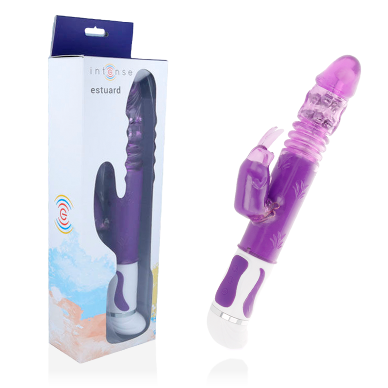 INTENSE - ESTUARD VIBRADOR ROTATIVO UP&DOWN LILÁS - Sex Shop Sexy