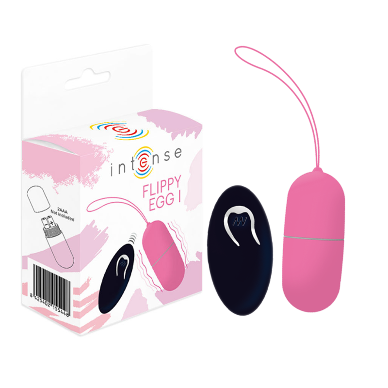 INTENSE - FLIPPY I OVO COM CONTROLO REMOTO ROSA - Sex Shop Sexy
