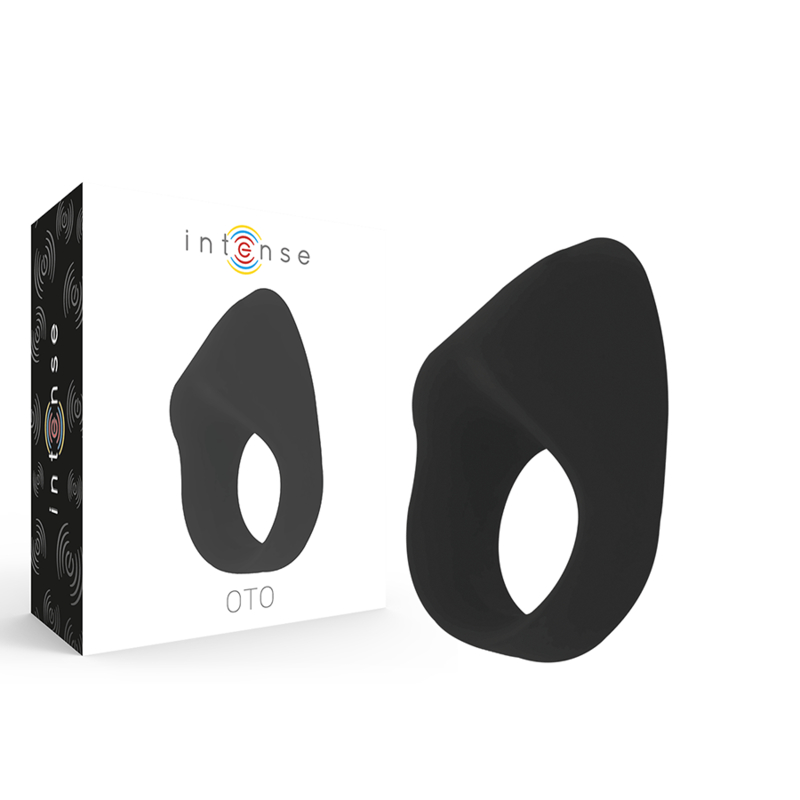 INTENSO - ANEL VIBRADOR RECARREGVEL OTO PRETO