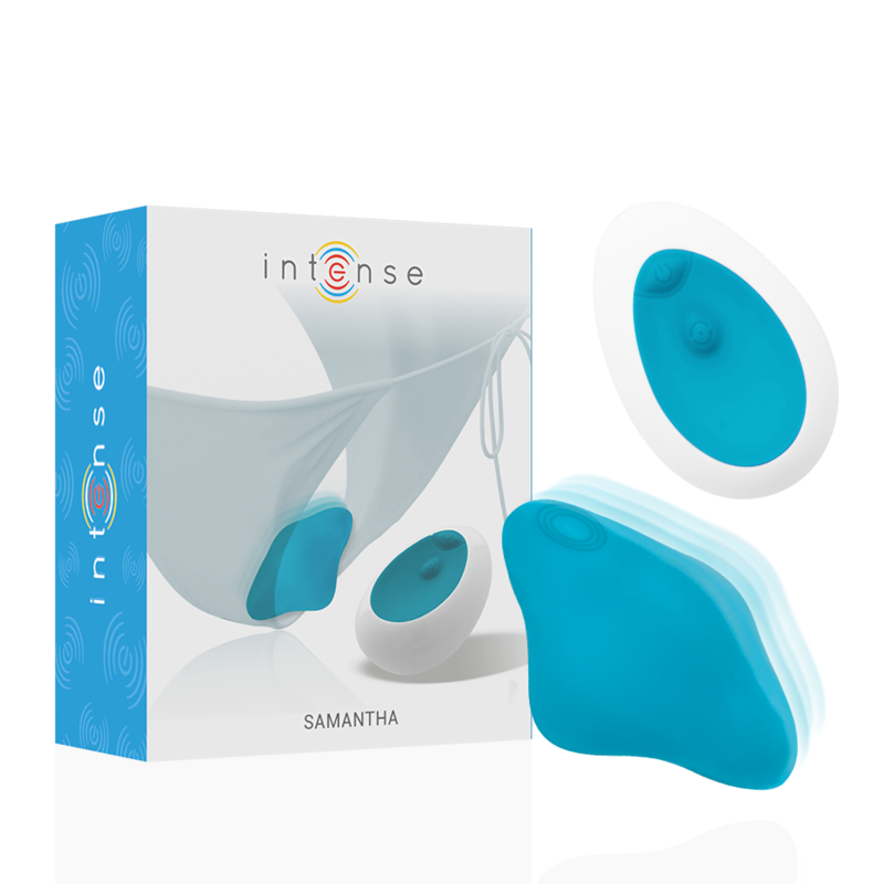 Intenso - Samantha Pantie Controle Remoto Azul