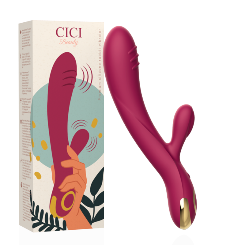 CICI BEAUTY - VIBRADOR COELHO DE SILICONA PREMIUM