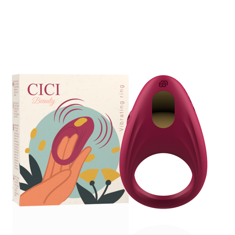 CICI BEAUTY - ANEL VIBRANTE DE SILICONA PREMIUM