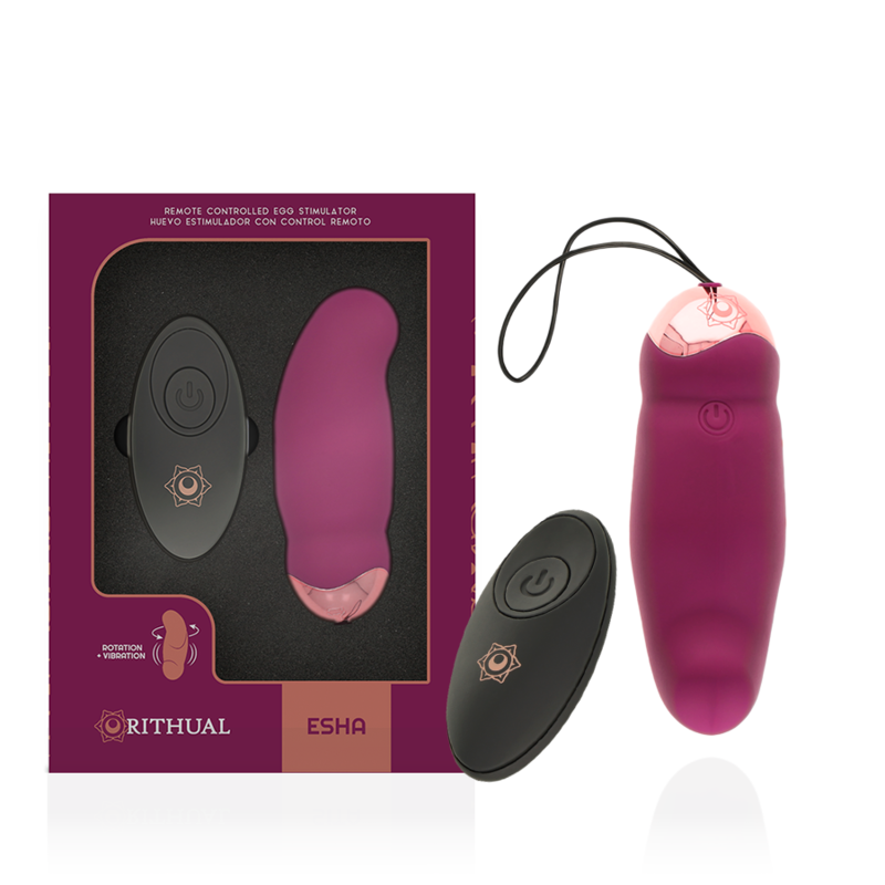 RITHUAL - ESHA OVO SISTEMA DE CONTROL REMOTO ROTAO + VIBRAO