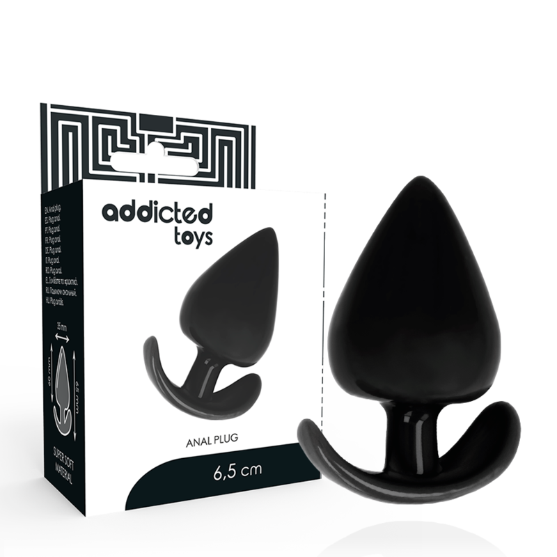 JUGUETES ADICTO - PLUG ANAL 6.5 CM