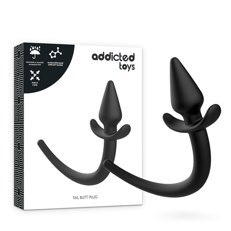 JUGUETES ADICTO - CACHORRO PLUG ANAL SILICONA