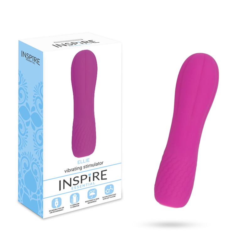 INSPIRE ESSENTIAL - ELLIE VIBRADOR LILÁS - Sex Shop Sexy