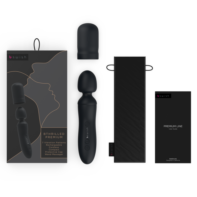 B Swish - Varinha Vibrador Bthrilled Premium Negro