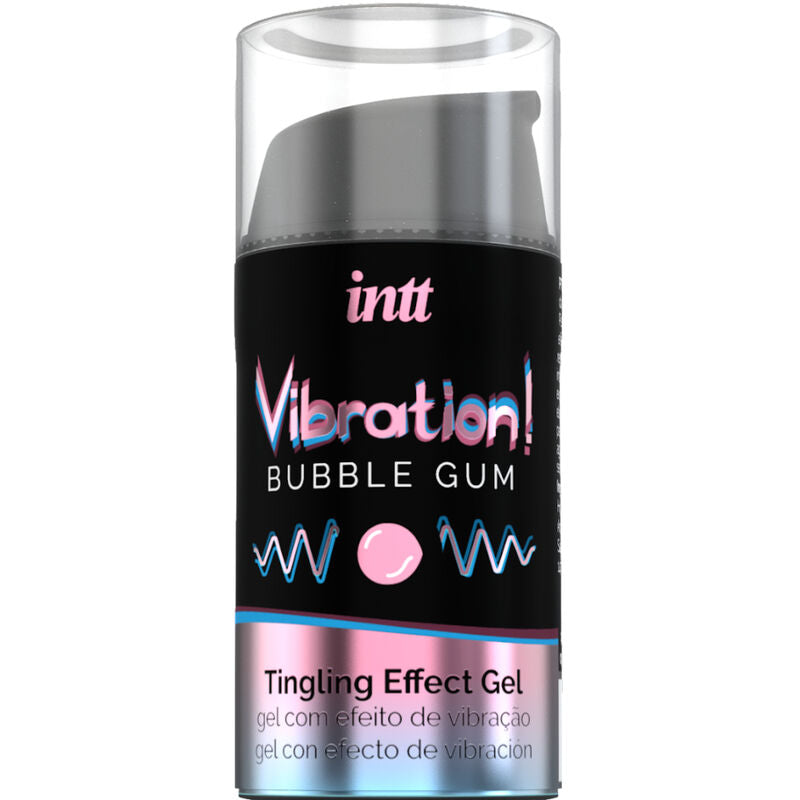 INTT - POTENTE ESTIMULANTE ÍNTIMO GEL VIBRADOR LÍQUIDO PASTILHA ELÁSTICA 15 ML