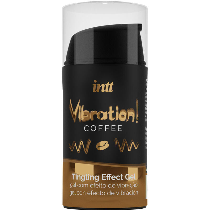 INTT - POTENTE ESTIMULANTE ÍNTIMO GEL VIBRADOR LÍQUIDO CAFÉ 15 ML