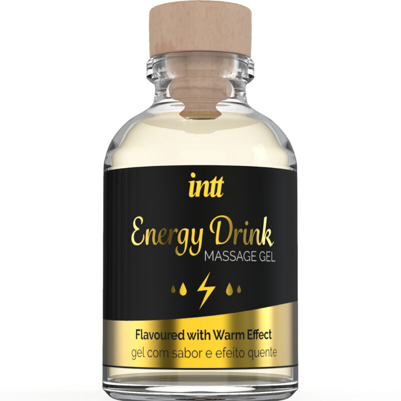 MASAJE INTT Y SEXO ORAL - GEL DE MASAJE COM ENERGIA AROMATIZADA BEBIDA E EFEITO AQUECENTE