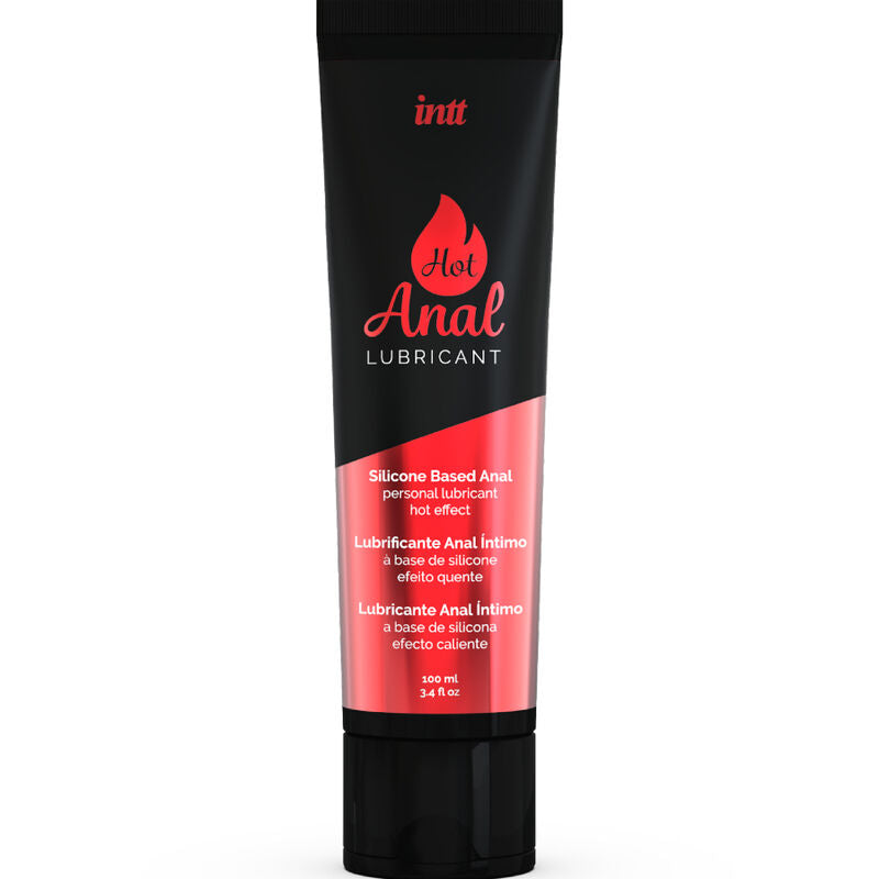 INTT LUBRICANTS - LUBRIFICANTE ANAL ÍNTIMO À BASE DE SILICONA COM EFEITO DE AQUECIMENTO