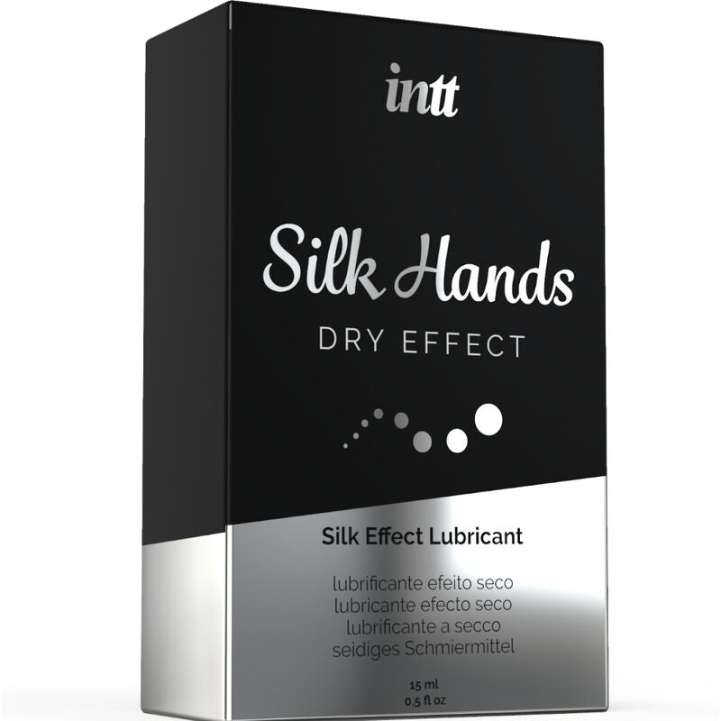 INTT LUBRICANTS - SILK MÃOS LUBRIFICANTE CONCENTRADO FÓRMULA DE SILICONA 15 ML
