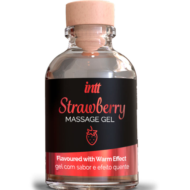 MASAJE INTT Y SEXO ORAL - GEL DE MASSAGEM HOT EFFECT SABOR DE MORANGO