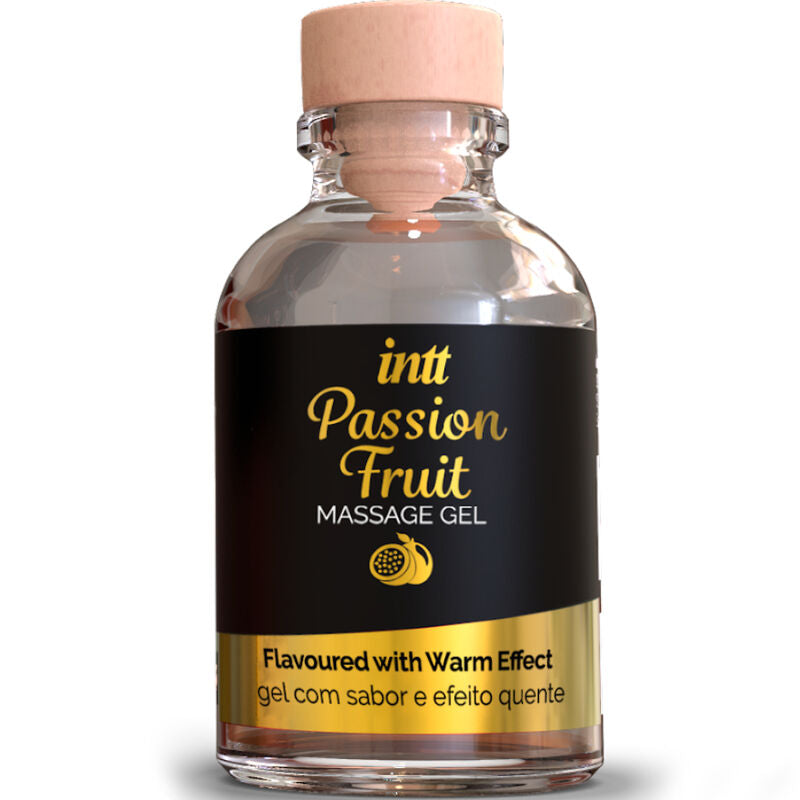 MASAJE INTT Y SEXO ORAL - GEL DE MASAJE COM SABOR DE MARACUJÁ COM EFEITO CALOR