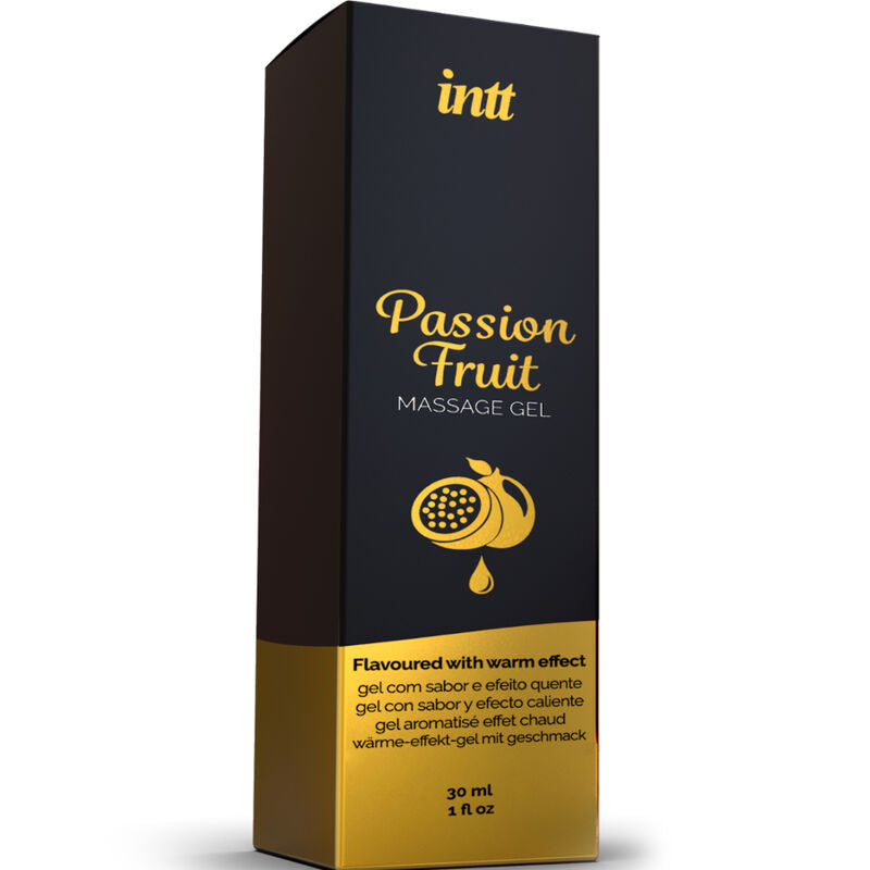 MASAJE INTT Y SEXO ORAL - GEL DE MASAJE COM SABOR DE MARACUJÁ COM EFEITO CALOR