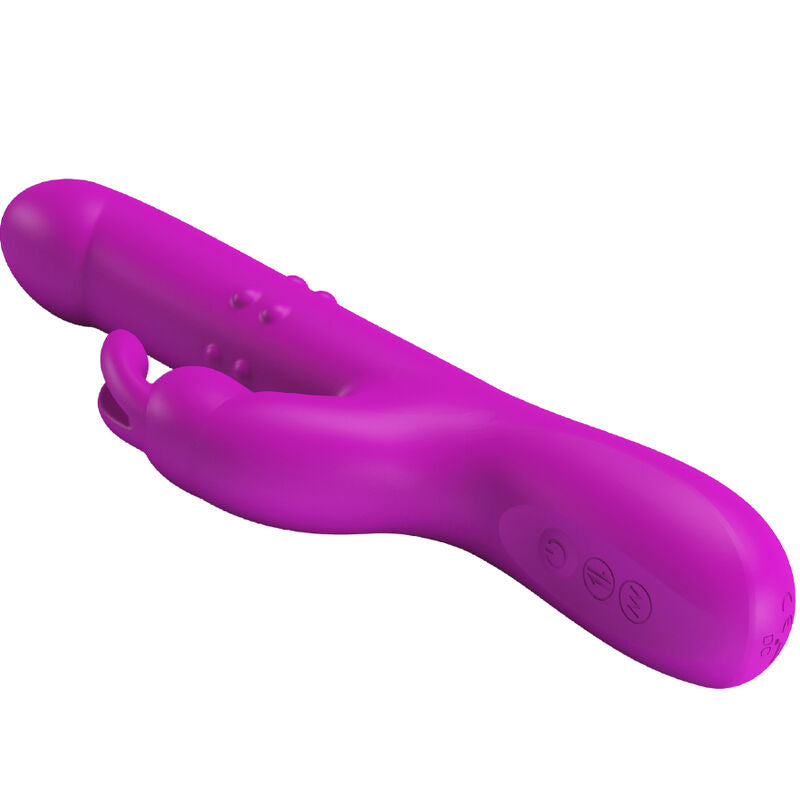 PRETTY LOVE - REESE VIBRADOR COM ROTAÇÃO ROXO