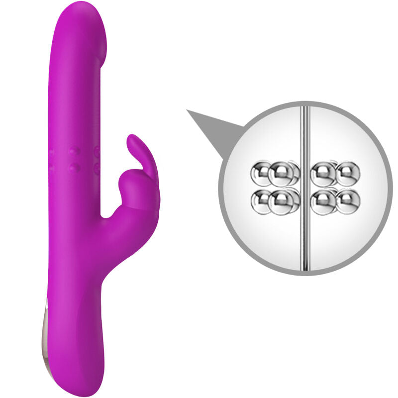 PRETTY LOVE - REESE VIBRADOR COM ROTAÇÃO ROXO