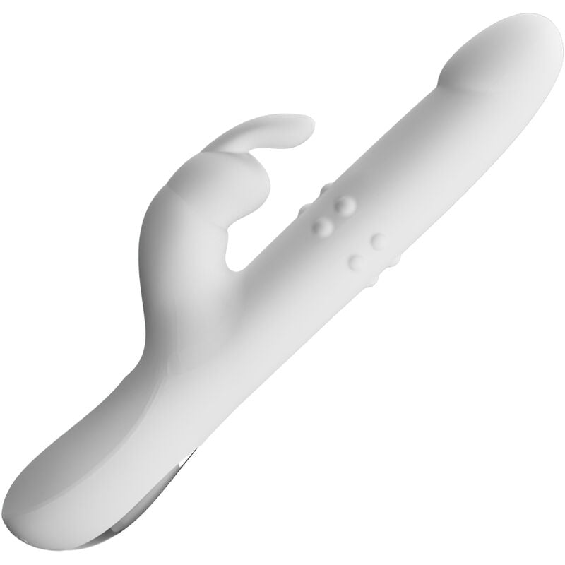 PRETTY LOVE - REESE VIBRADOR COM ROTAÇÃO PRATEADO