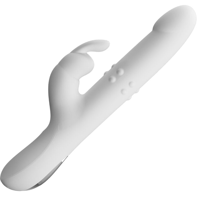 PRETTY LOVE - REESE VIBRADOR COM ROTAÇÃO PRATEADO