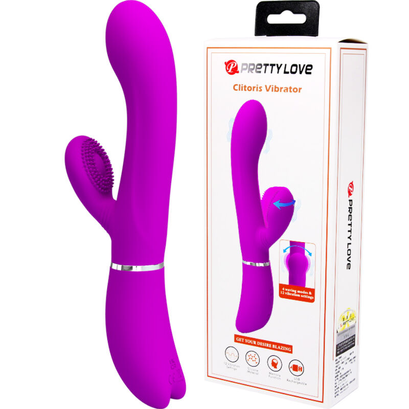 PRETTY LOVE - VIBRADOR ESTIMULADOR CLITORIANO