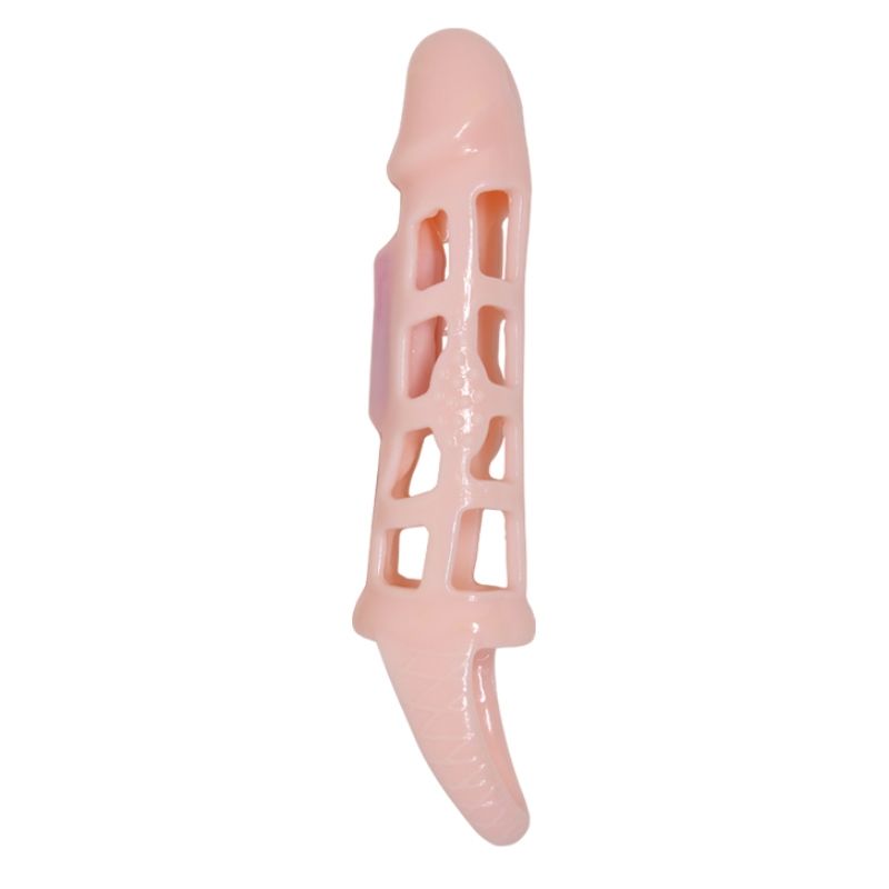PRETTY LOVE - HARRISON CAPA EXTENSORA PENIANA COM VIBRAÇÃO E STRAP 13.5 CM