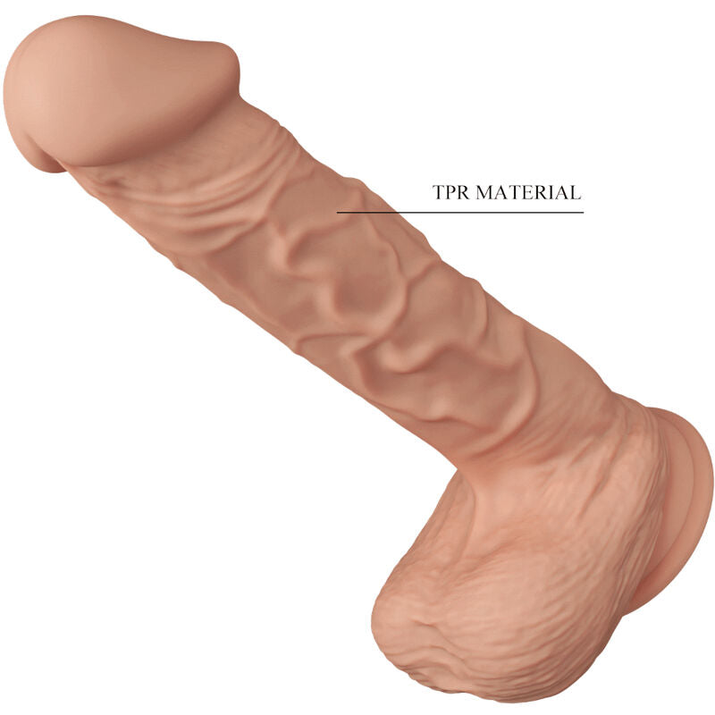BAILE - BEAUTIFUL ENCOUNTER BERGRISI DILDO REALISTA FLEXÍVEL 26 CM NATURAL