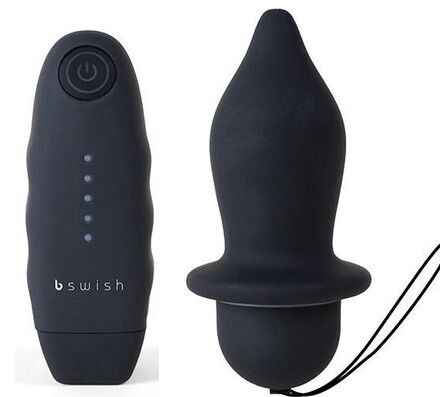 B SWISH - Plug Vibrante Clásico Bfilled Preto