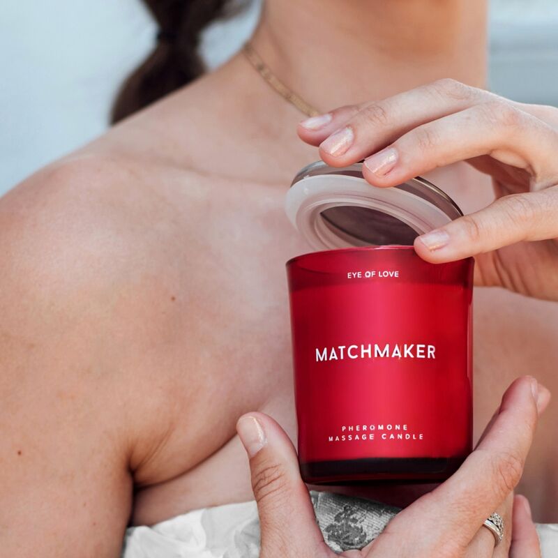 OJO DEL AMOR - VELA DE MASSAGEM DIAMANTE VERMELHO MATCHMAKER ATTRACT LE 150 ML