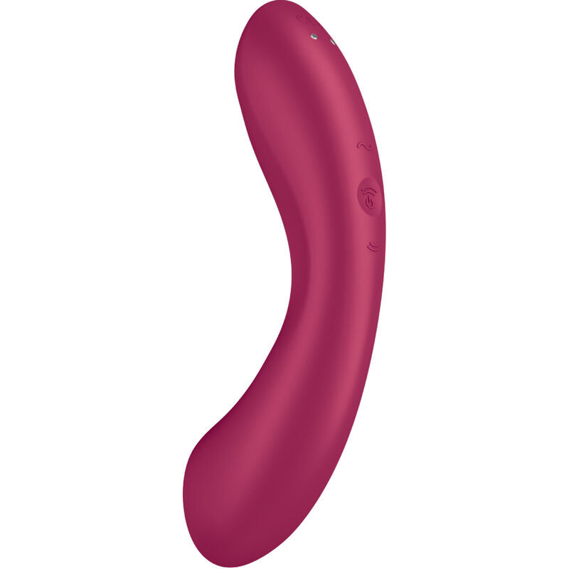 SATISFYER - CURVE TRINITY 1 AIR PULSE VIBRATION GREY