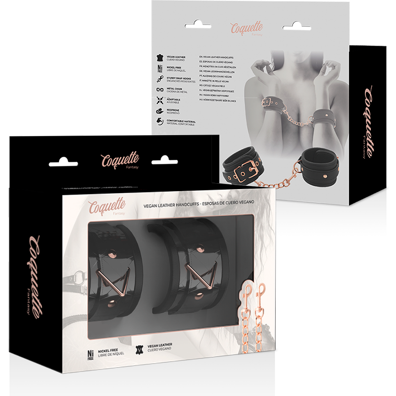 Algemas Black Edition Coquette Chic Desire Con Forro De Neopreno