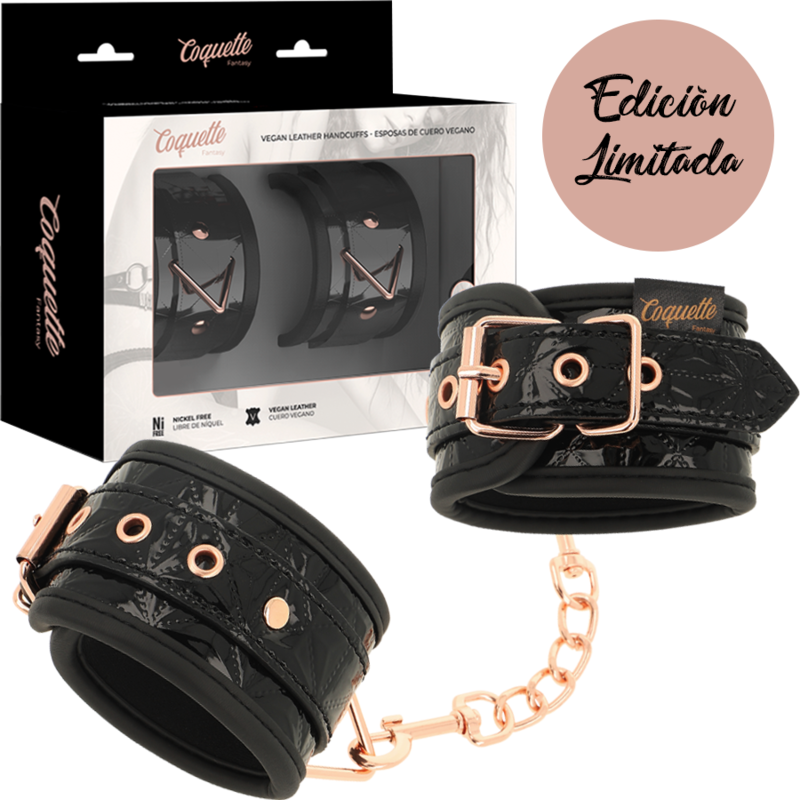Algemas Black Edition Coquette Chic Desire Con Forro De Neopreno