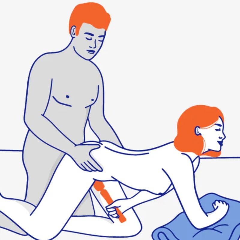 Fun Factory - Vim Wand Rumble Vibrador Recarregável Silicona Laranja