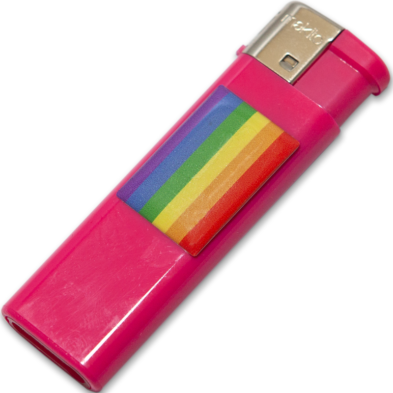 ORGULLO - FÚSCIA MAIS LEVE COM BANDEIRA LGBT