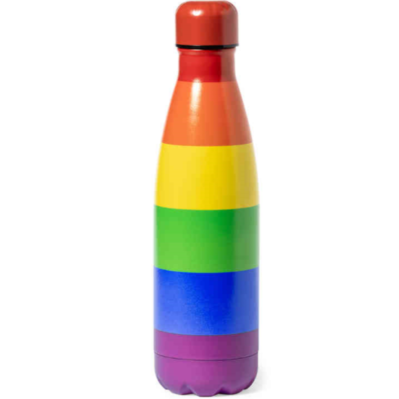 Orgullo - Aquece Dor De Água Metálico Com Bandeira LGBT