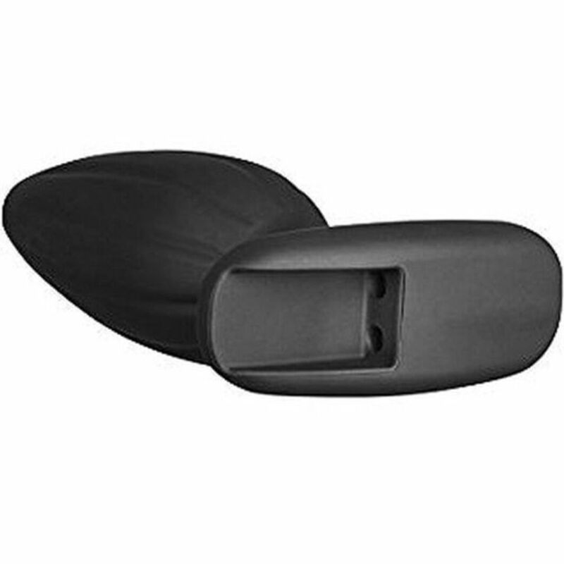 Electrastim - Plug Anal de Silicona Preto Rocker Grande