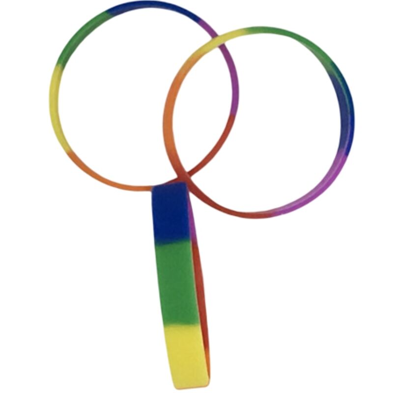 Orgullo - Pulseira de Silicona Bandeira LGBT
