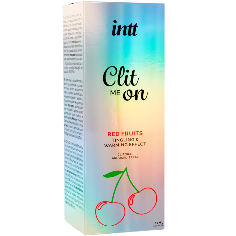 LANZAMIENTOS INTT - CLIT ME ON FRUTAS VERMELHAS 12 ML