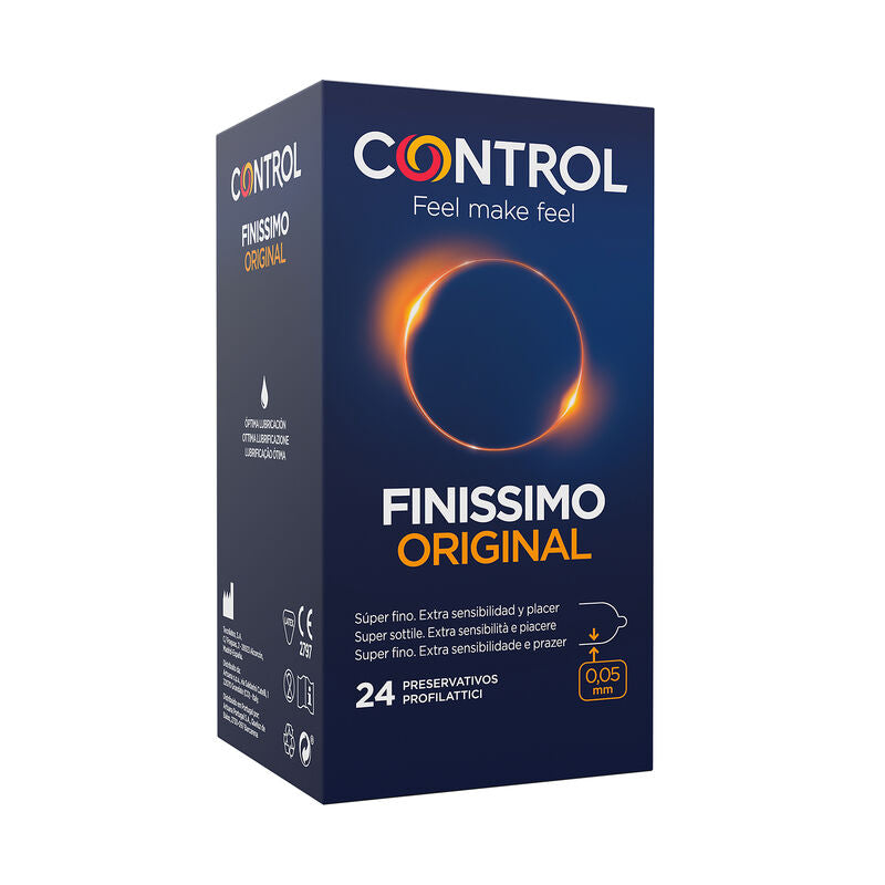 CONTROL - FINÍSSIMO PRESERVATIVOS 24 UNIDADES - Sex Shop Sexy