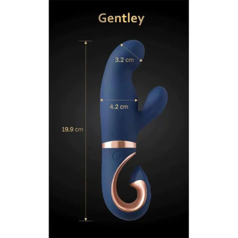 G-VIBE - VIBRADOR SUAVE DEL PUNTO G CARIBE AZUL